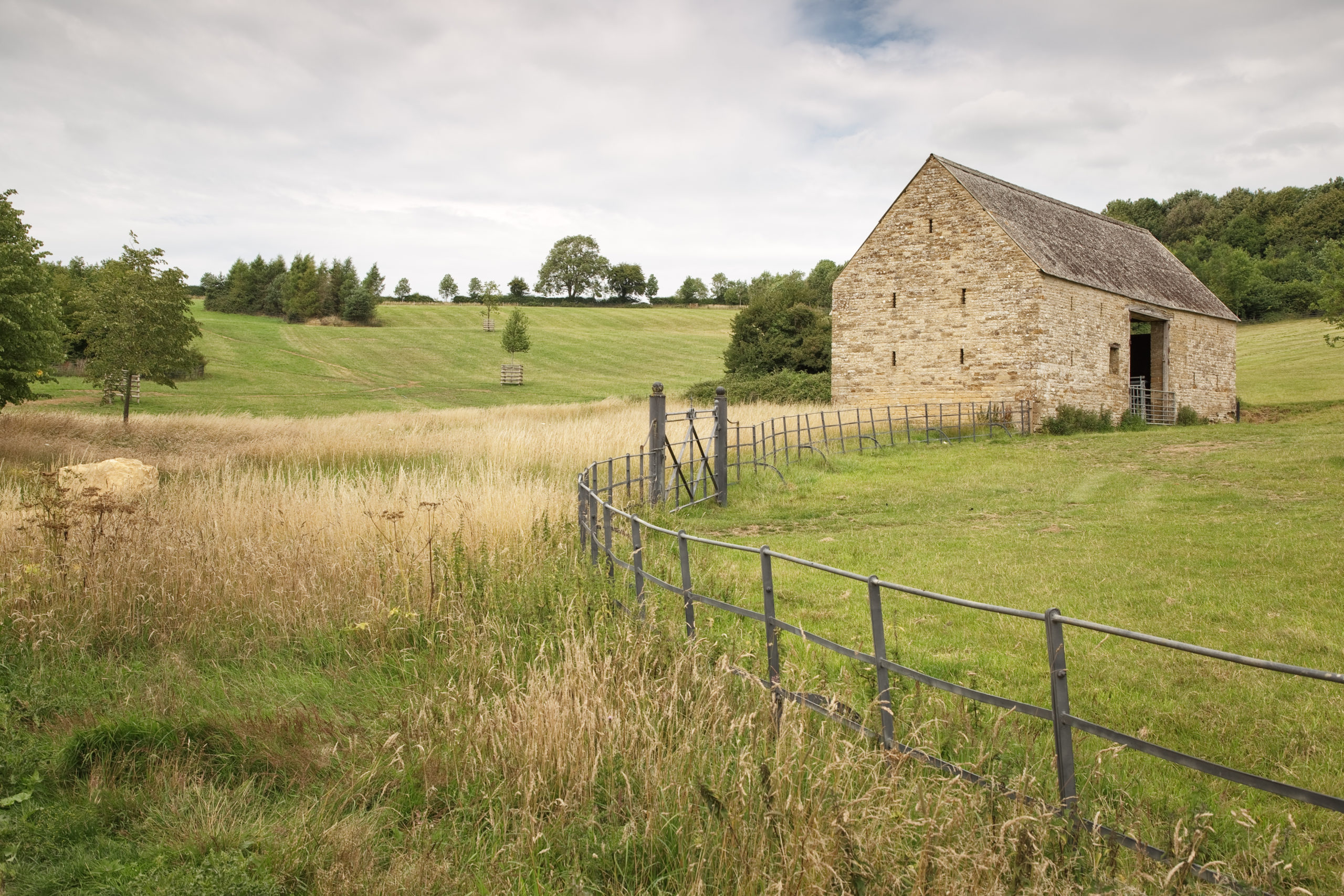 stone barn on a hill UK Agricultural Finance